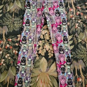 Lularoe universal monsters horror leggings
